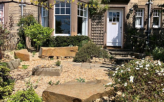 Sunny Hillside Garden