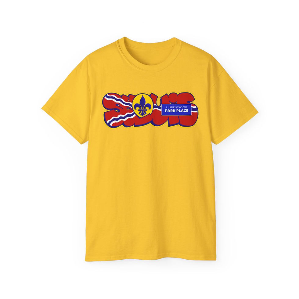Thumbnail: St. Louis Graffiti Print - Unisex Ultra Cotton Tee
