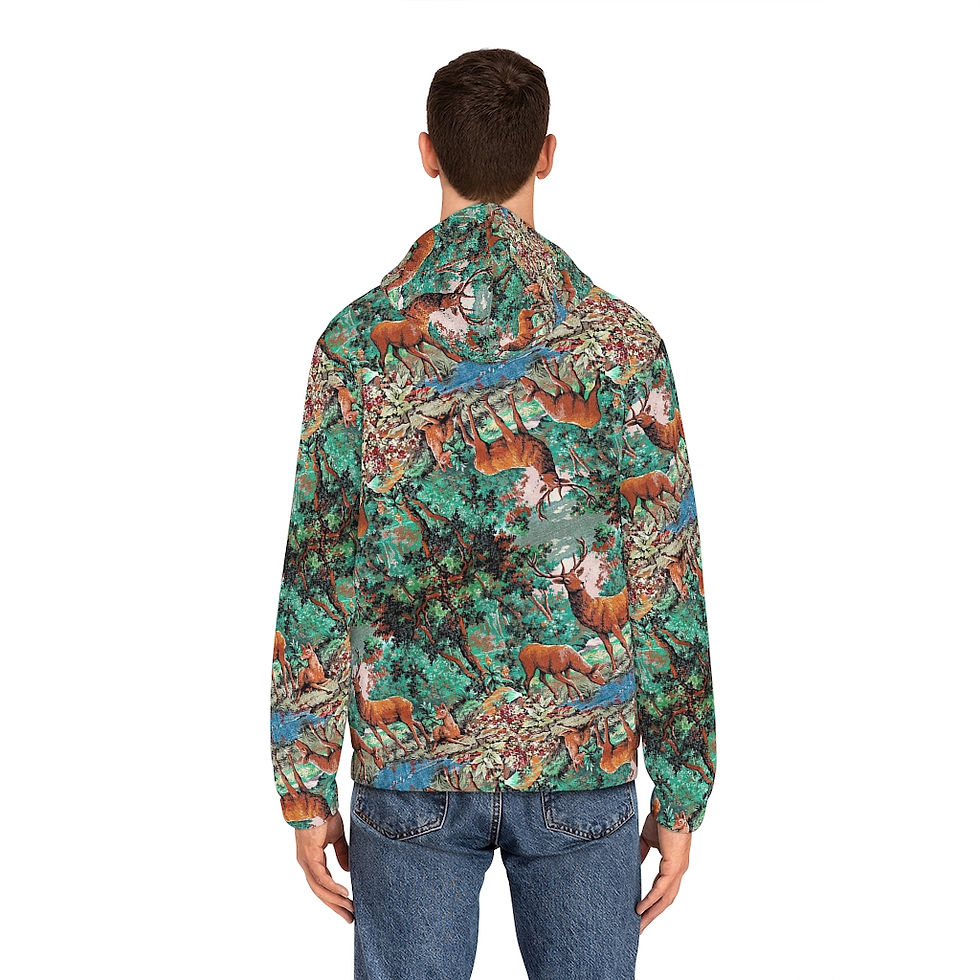 Thumbnail: Tavern Art Print Full-Zip Hoodie