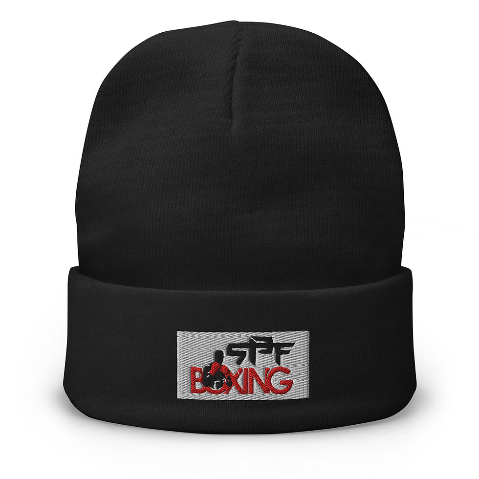 SPF Boxing Embroidered Beanie