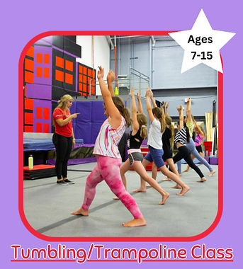 Homeschool tumbling and trampoline