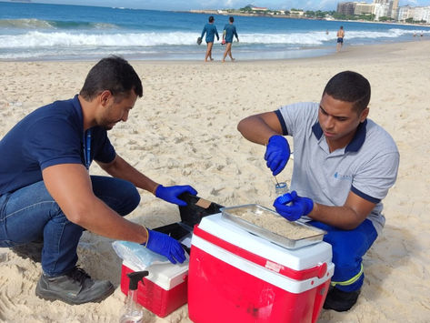 Rio volta a divulgar boletins sobre areias das praias