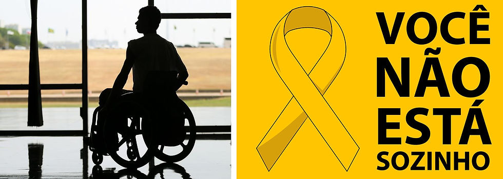 Evento virtual debate luta da pessoa com deficiência e Setembro Amarelo