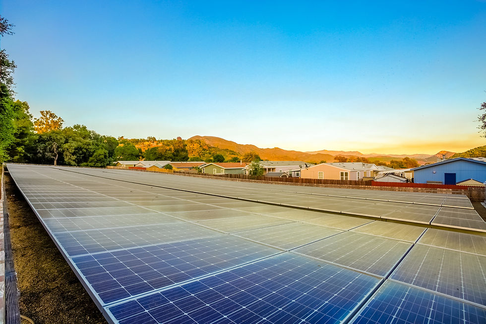 Manufactured Home Park Valley Oaks Park California