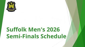 Men’s County Semi-Finals Schedule