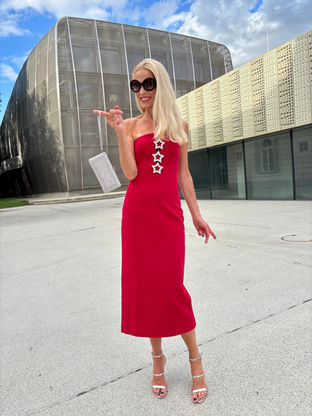 Red Dress Moment