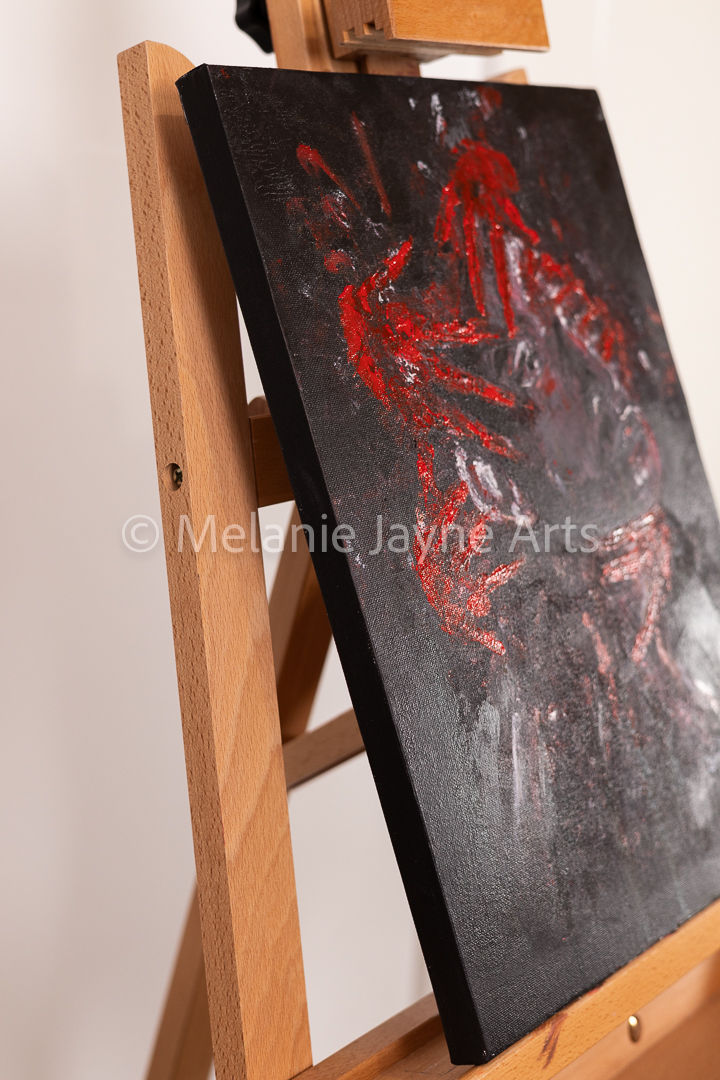 Thumbnail: "Insomnia" Acrylic on Canvas Original Painting