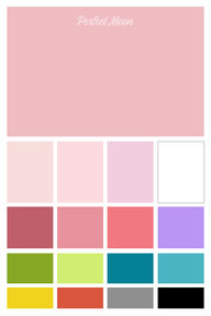 Colorimetría del fondo Rosa