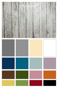 Colorimetría del fondo Madera Gris