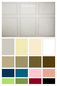 Colorimetría del fondo Casa