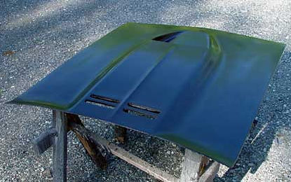 ASC and P AAR Cuda Hood, fits 1970-74 'Cuda and Barracuda