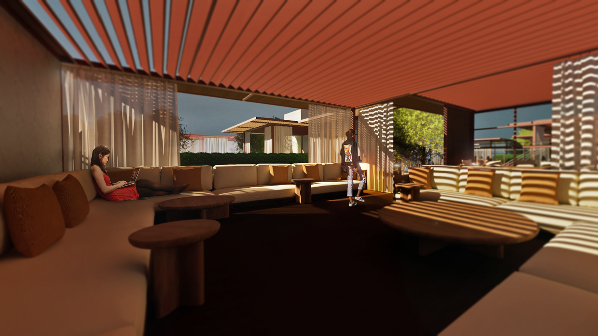Rooftop - Evening