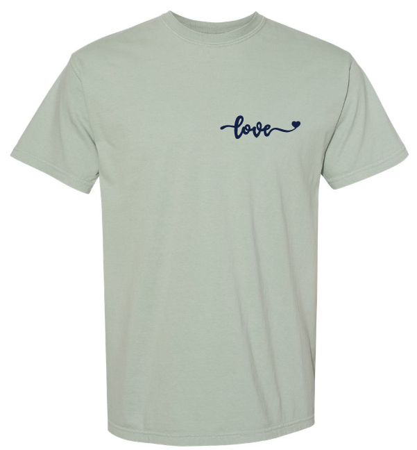 Thumbnail: LOVE tshirt- embroidery