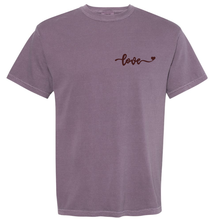 Thumbnail: LOVE tshirt- embroidery