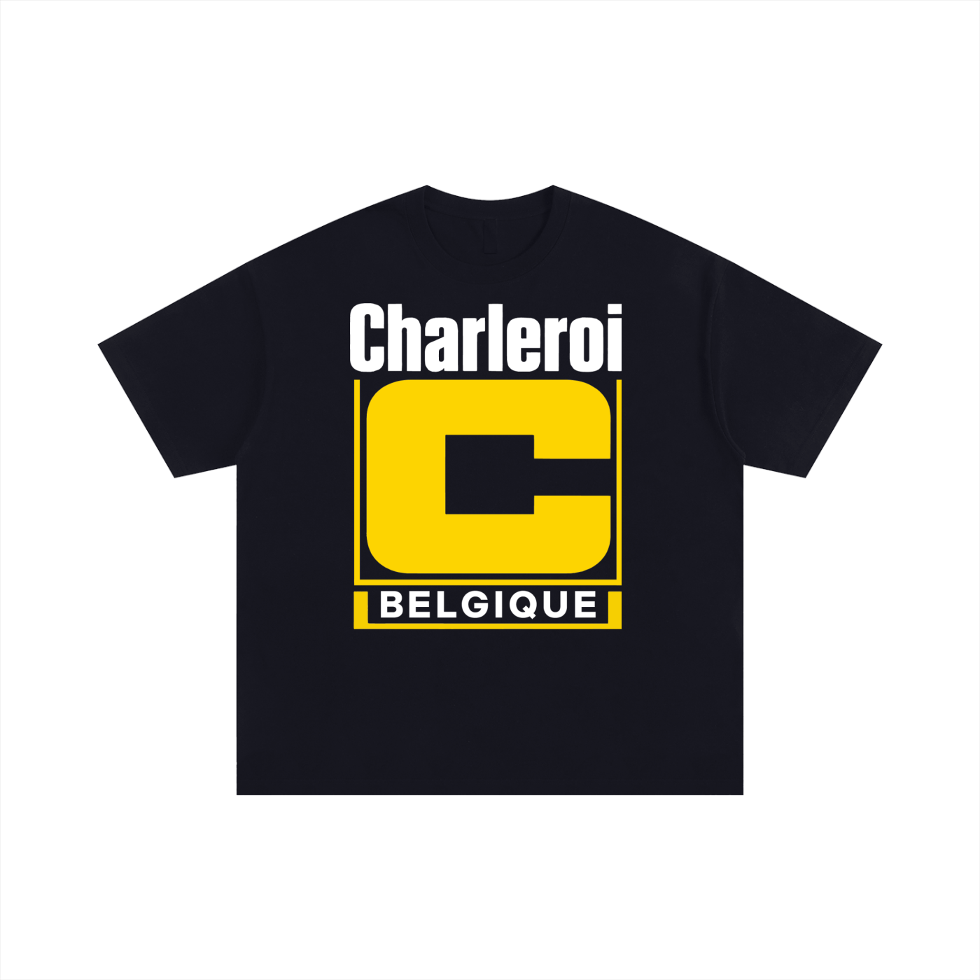 Charleroi Belgique BUILT Oversized Shirt