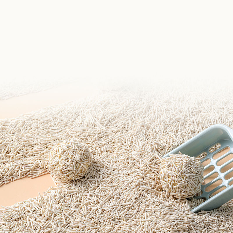 Thumbnail: 6L Tofu cat litter quickly clumping deep deodorized 2mm cat litter with fresh an