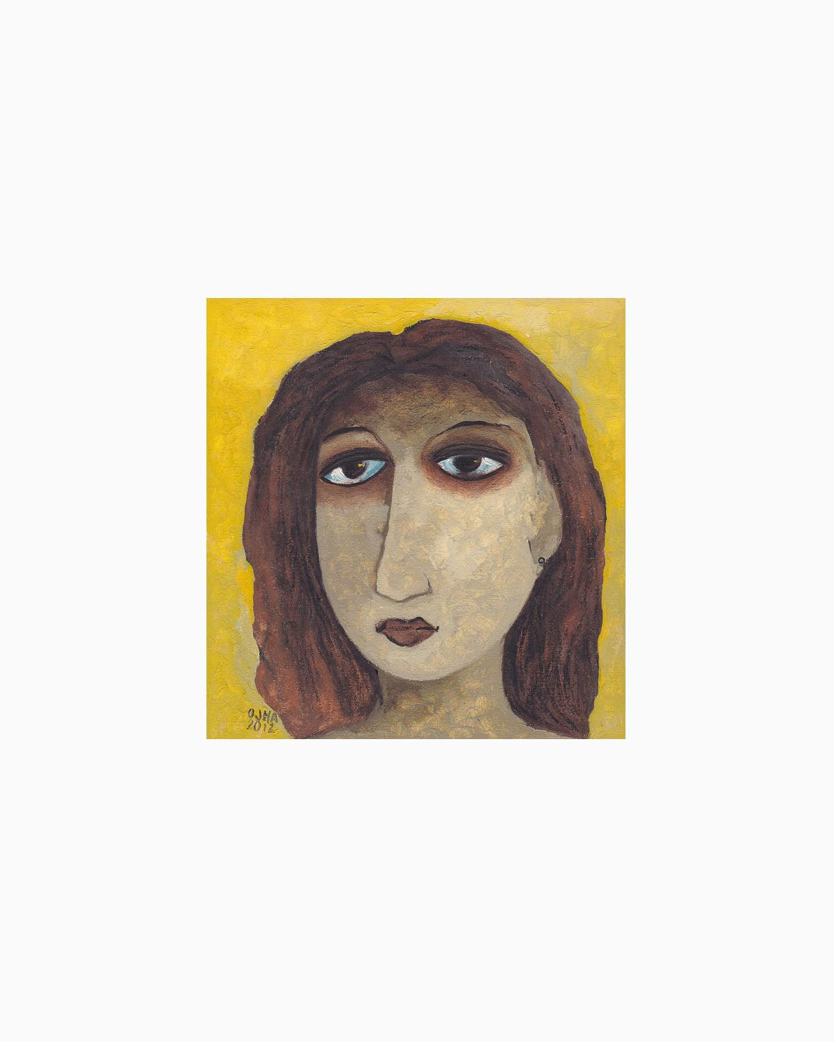 Yellow Ground Portrait