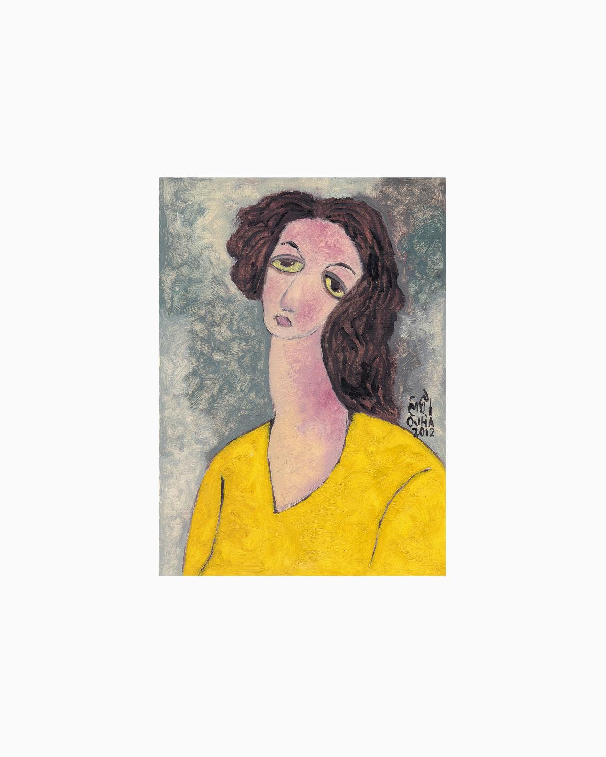 Yellow Blouse Portrait