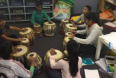 GVLAS Junior Tabla class