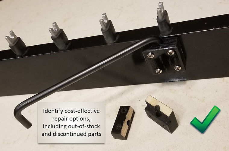 Vibraphone rail repair.jpg
