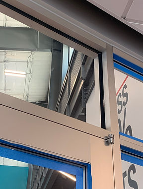 Safety and security window film with IPA attachment installation protect your business in Scottsdale Arizona