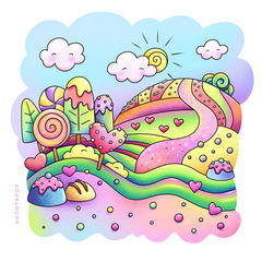 Sweet adventure in Candy Land