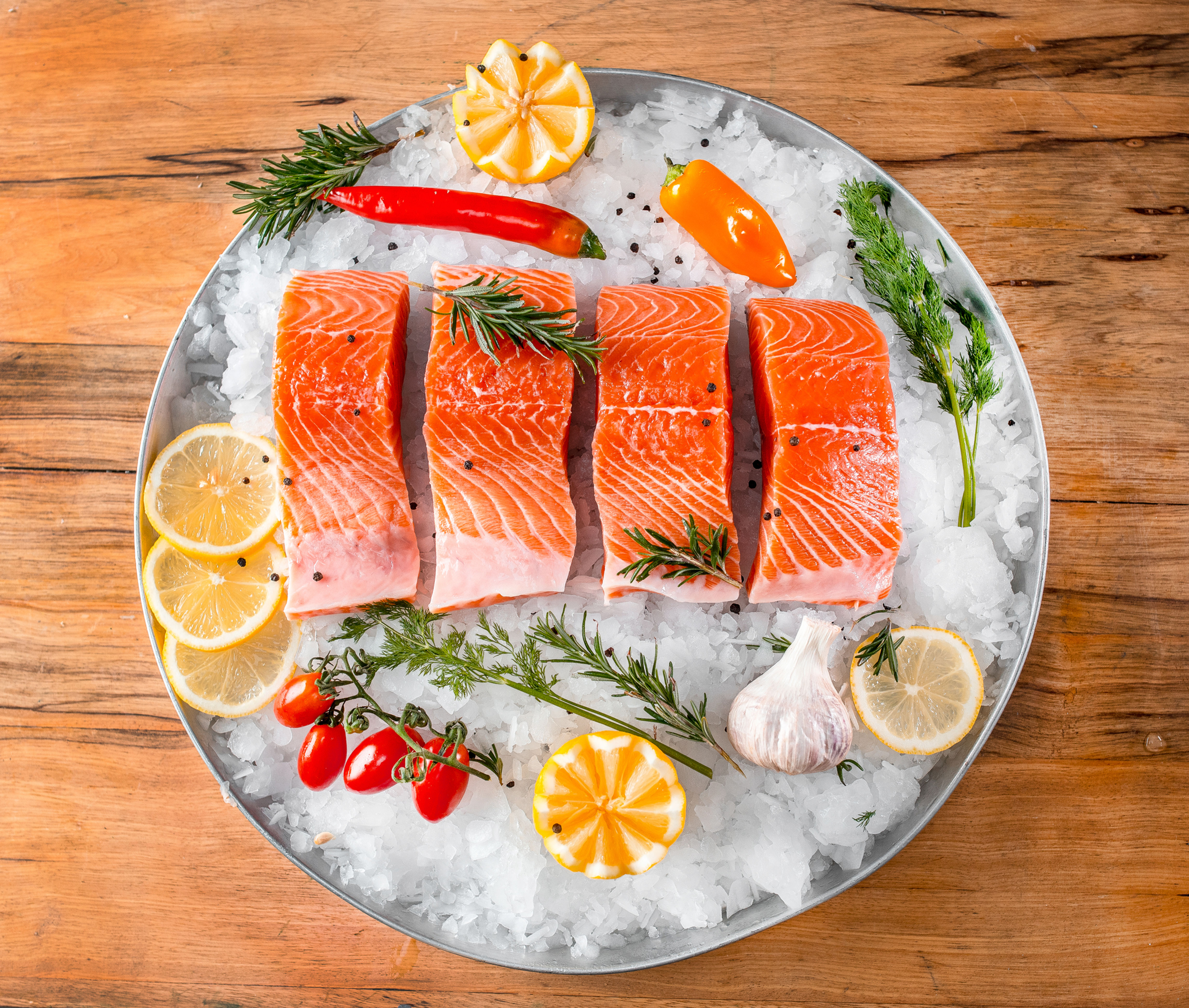 פילה סלמון נורבגי טרי