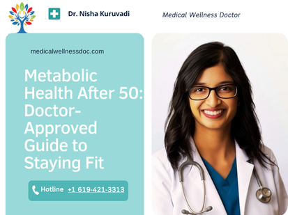 Metabolic Health After 50: Doctor-Approved Guide to Staying Fit