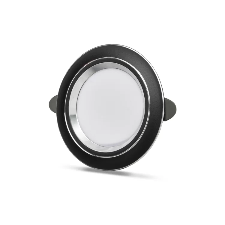 Spot led 5w rond noir