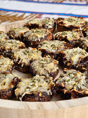 Champignons Moderne, une bouchée à base de champignon de Paris pour un événement éco-responsable sur Paris