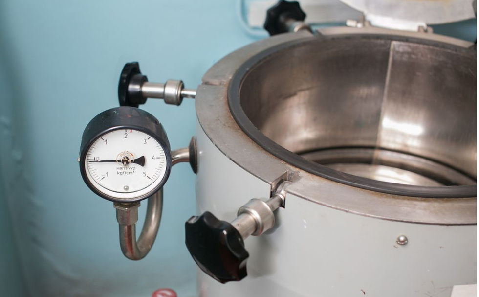 Autoclave pour stérilisation de bocaux