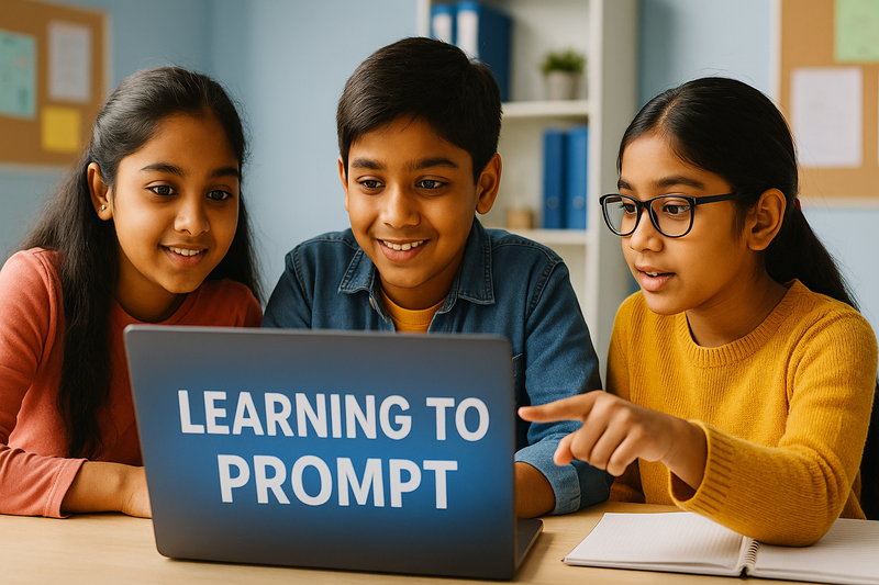 Prompting course designed for kids