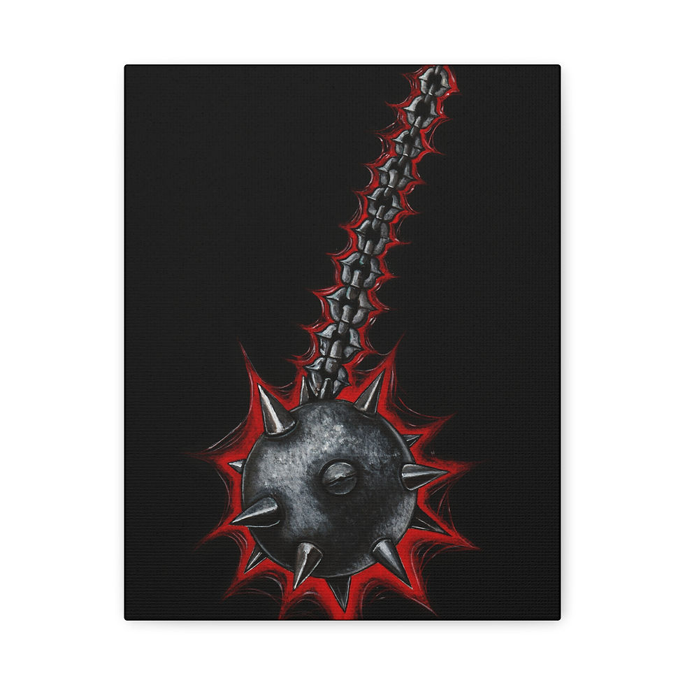 Thumbnail: Mercy in the Jaws 2025 - Matte Canvas