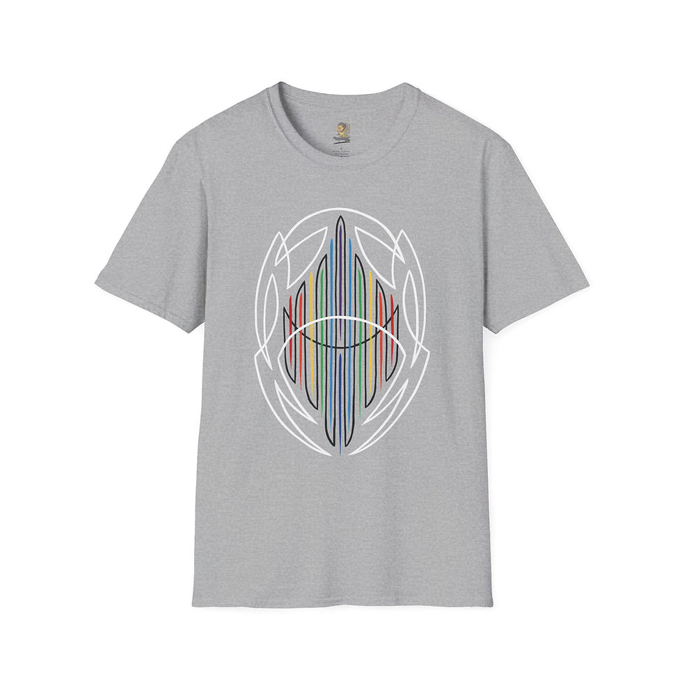 Thumbnail: Old School Pinstriped T-Shirt - Perspective Var. 2
