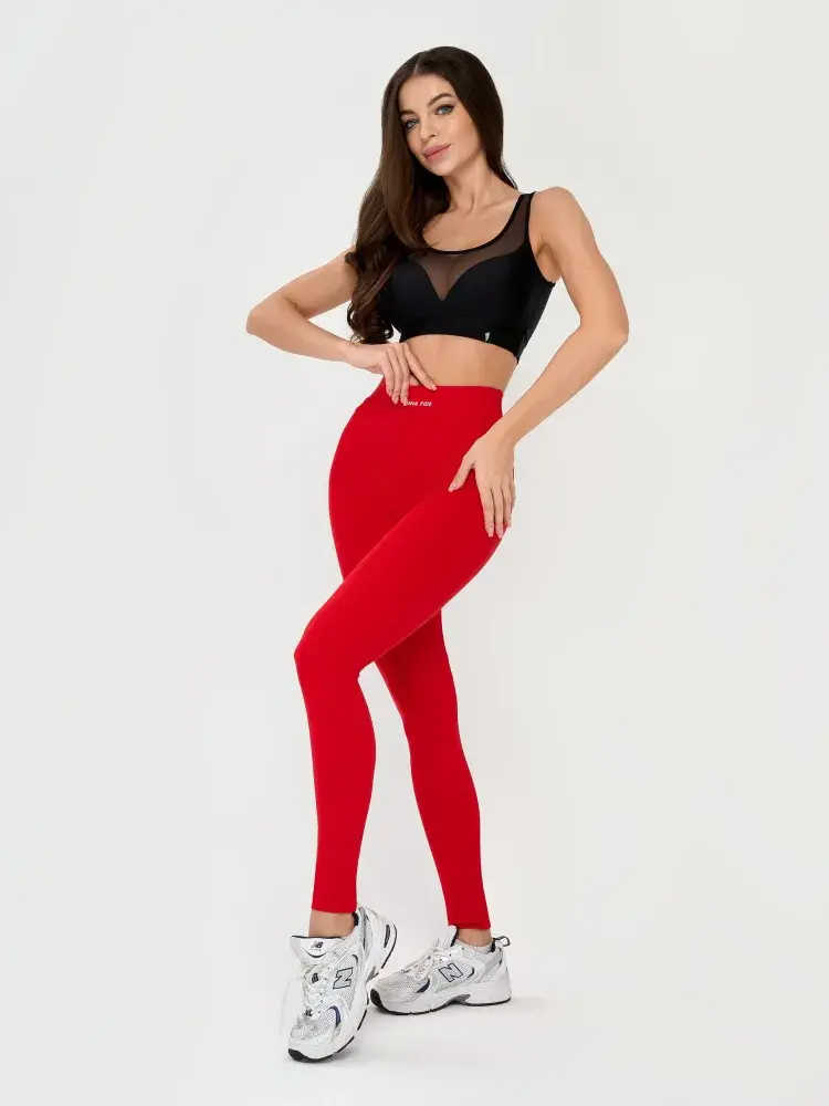 Прев'ю: Жіночі Спортивні Легінси Bona Fide: Magnetic “Red”