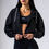 Прев'ю: Жіноча Спортивна Кофта Nebbia: Relaxed Zip Hoodie Power Black 895