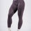 Миниатюра: Nebbia: Жіночі Легінси High Waist Push Up Leggings Flow Seamless Dark Grey 496