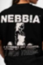 Прев'ю: Спортивна Футболка Nebbia: Oversized Tee Reset Dark Black 491