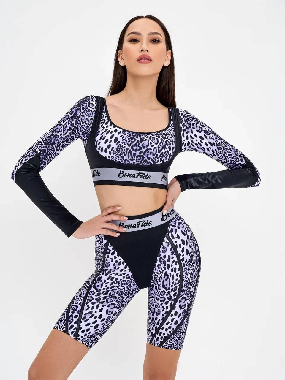 Прев'ю: Спортивні Жіночі Велосипедки Bona Fide: Aerobica cycling “Snow Leo”