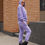 Прев'ю: Жіночі Спортивні Штани Nebbia:Oversized Joggers With Pockets Gym Time Purple 281
