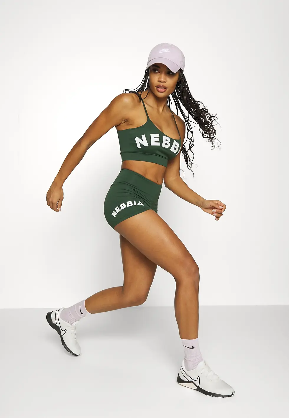 Миниатюра: Жіночий Спортивний Топ Nebbia: Classic Hero Cut-Out Sports Bra Dark Green 579