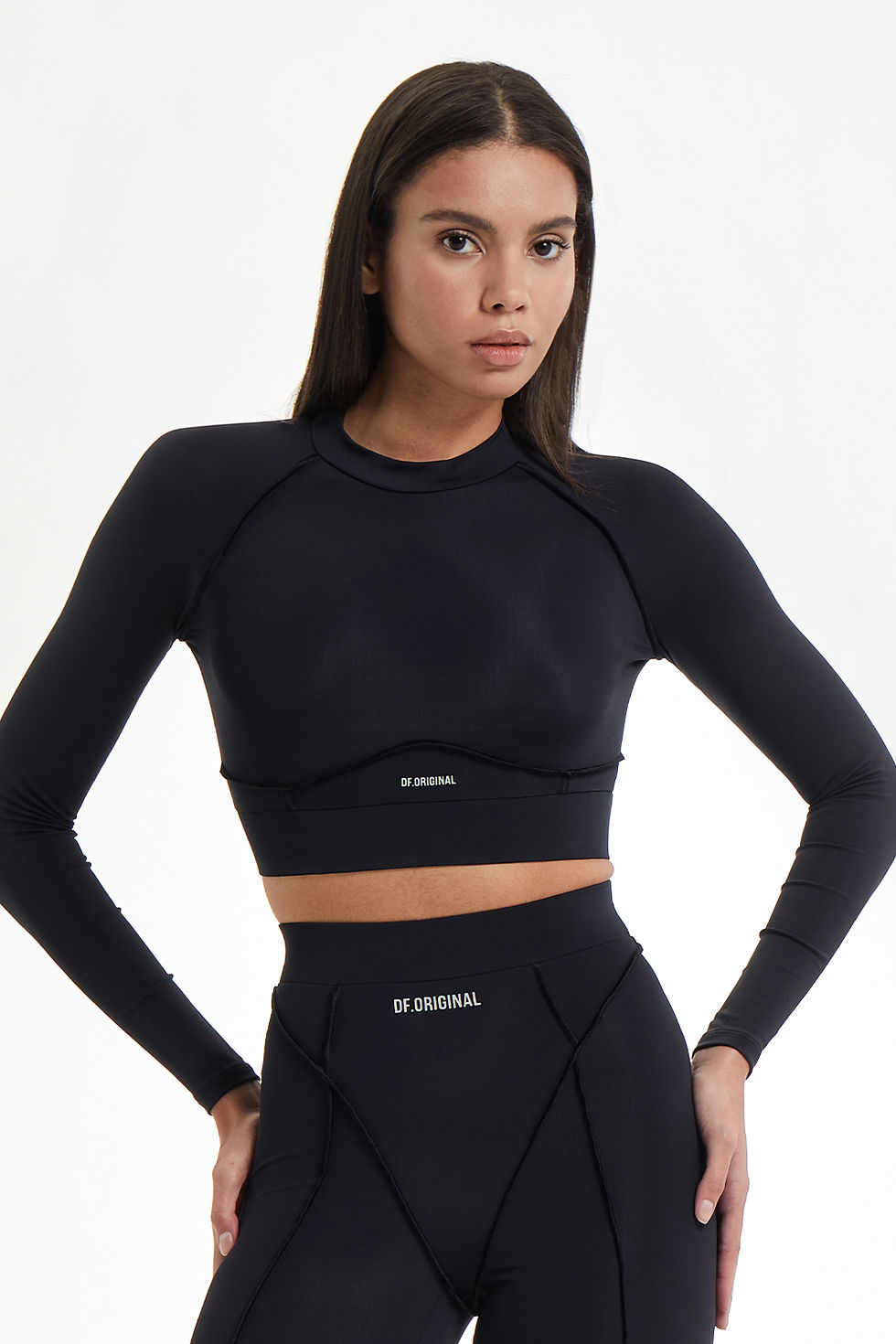 Спортивний Жіночий Топ Df. Original: Топ Лонгслів Majestic Black