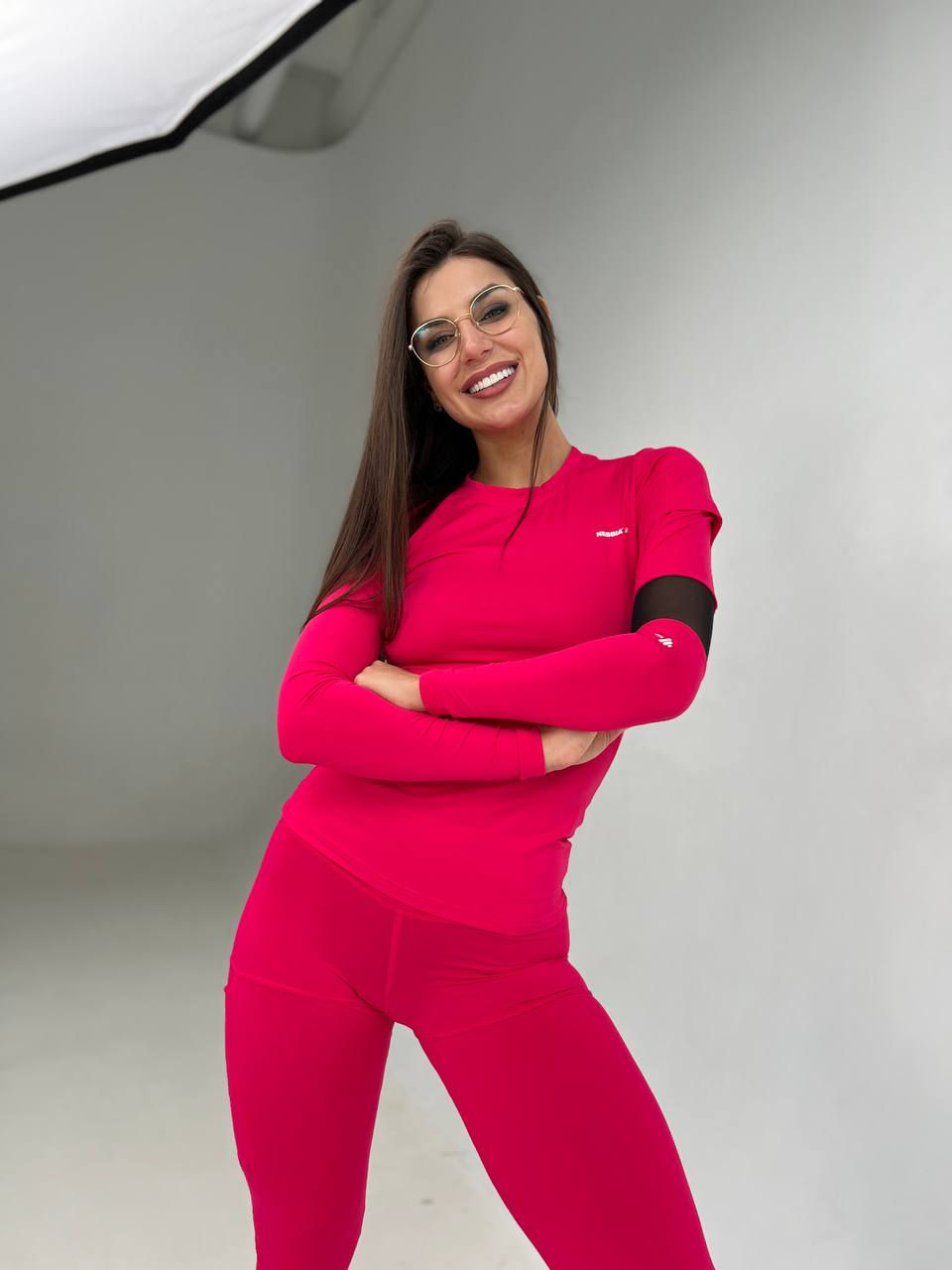 Прев'ю: Спортивні Легінси Nebbia: Smart  pocket high-waist leggings pink 404