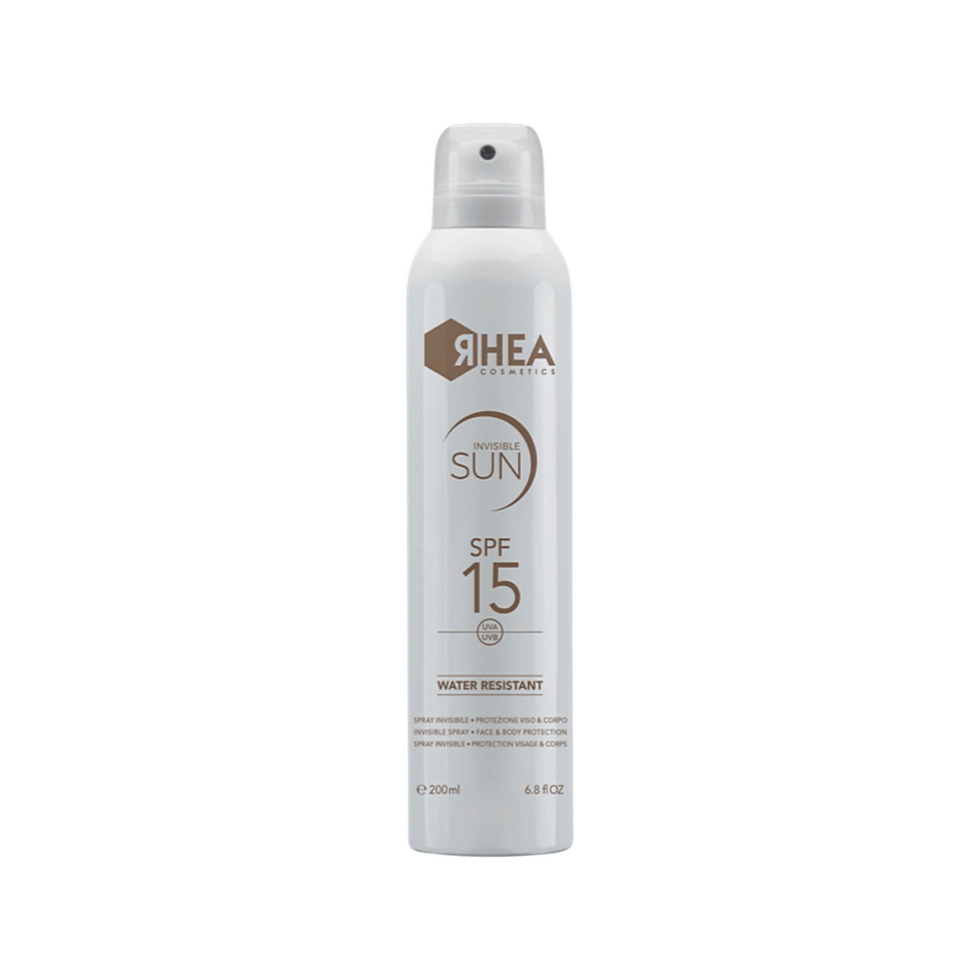 Невидимий спрей для обличчя й тіла SPF15 Rhea Invisible Sun
