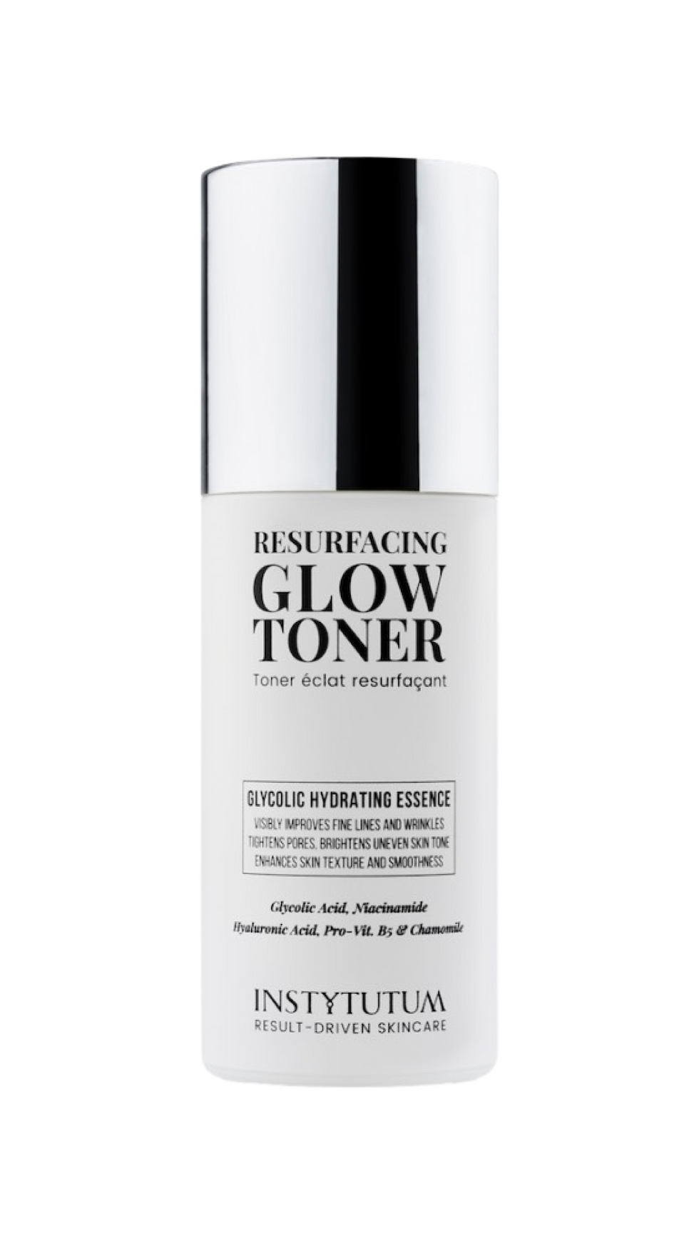 Тонер з гліколієвою кислотою Instytutum Resurfacing Glow Toner
