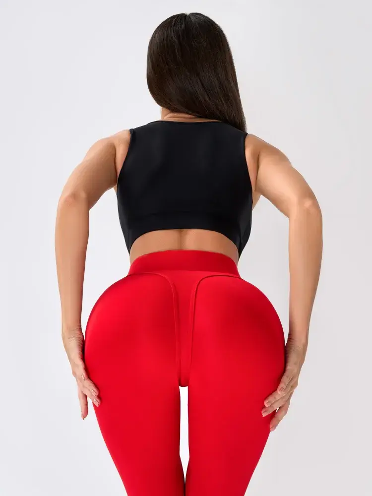 Прев'ю: Жіночі Спортивні Легінси Bona Fide: Magnetic “Red”