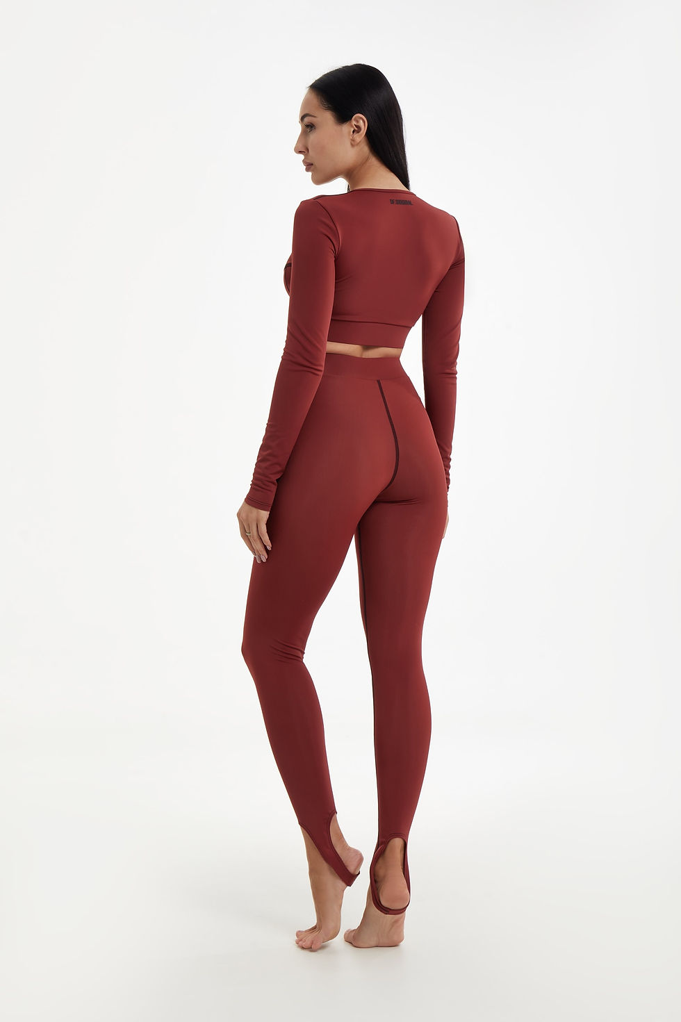 Прев'ю: Жіночі Спортивні Легінси Df. Original: Легінси Manifest Bordo