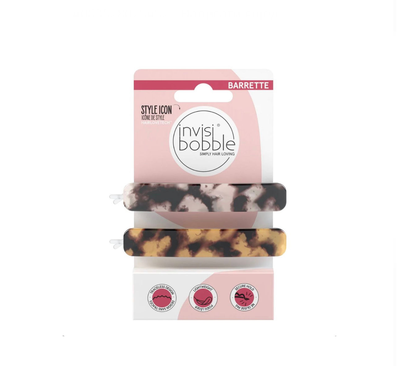Заколка для волосся invisibobble BARRETTE Havana Mama
