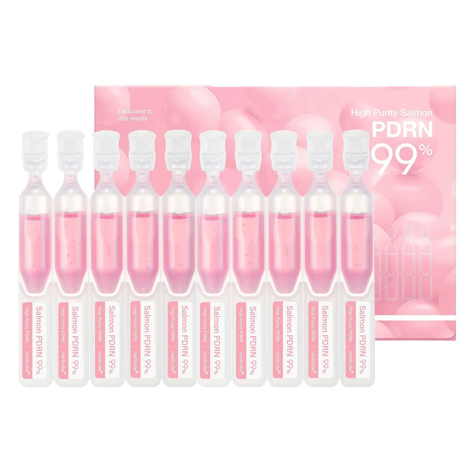Зволожувальна сироватка з полінуклеотидами та колагеном Medicube PDRN Pink One D