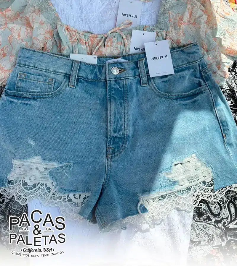 LOTE DE DAMA FOREVER 21 Pacas Y Paletas